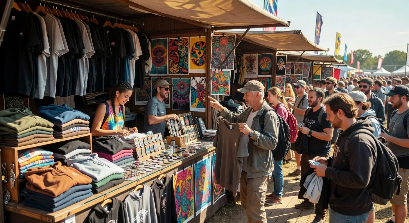 GRVF Official Merch Stand