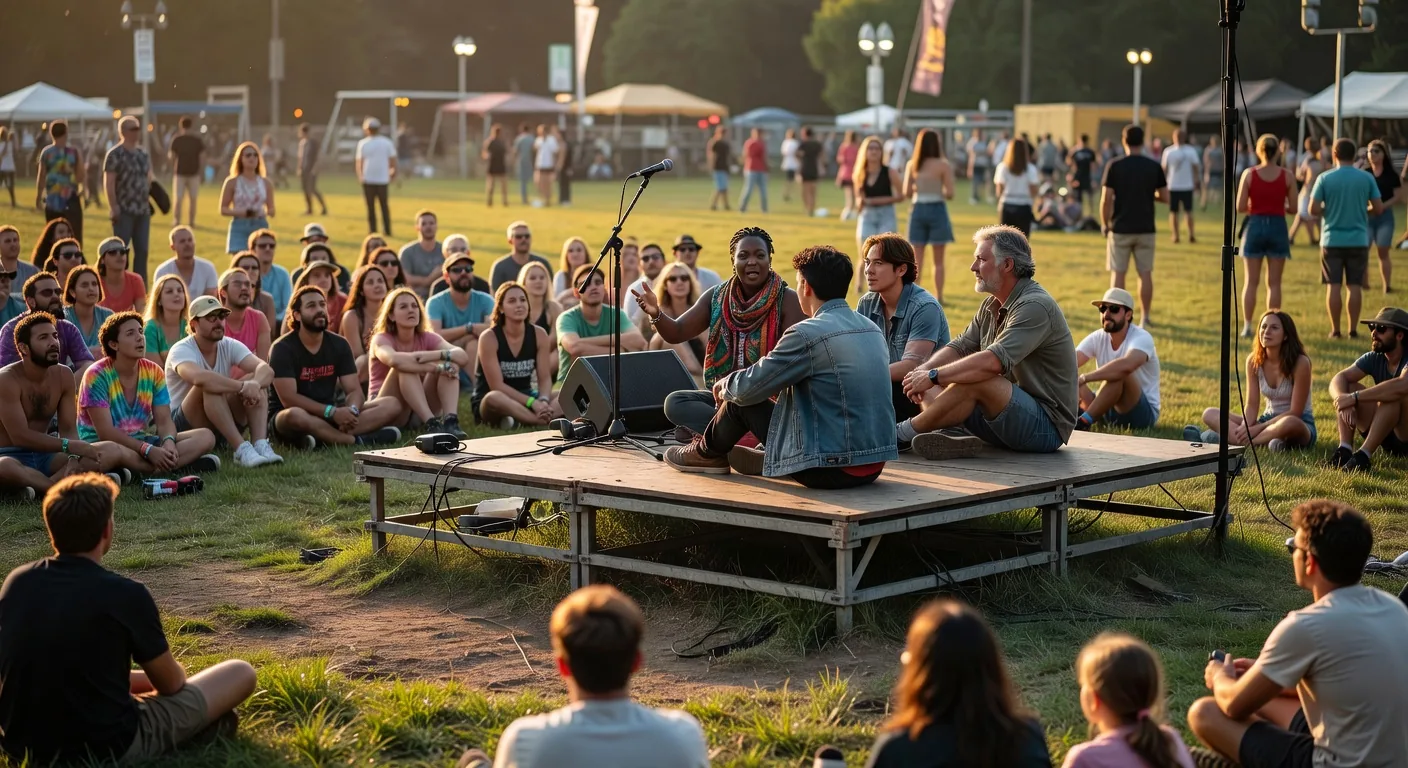 Artist Talks Stage